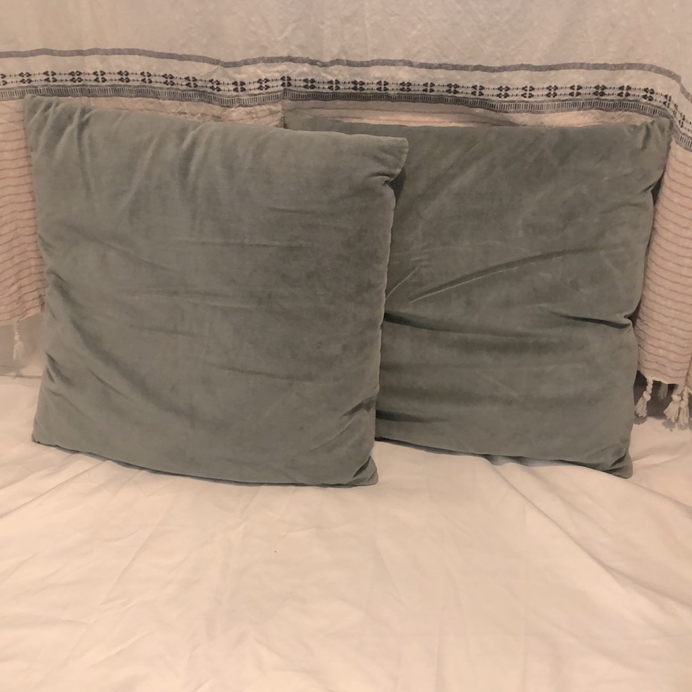 Velvet Throw Pillows